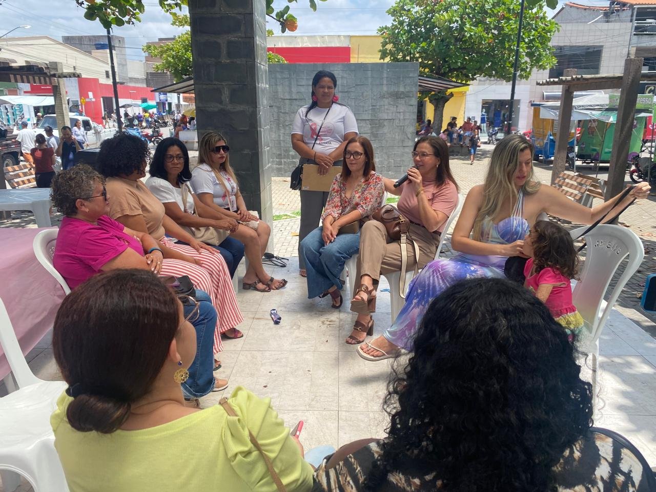 AMSATA promove roda de conversa com mulheres em São José da Tapera durante o Outubro Rosa